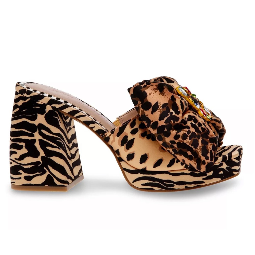 Betsey Johnson Leopard Print Heels
